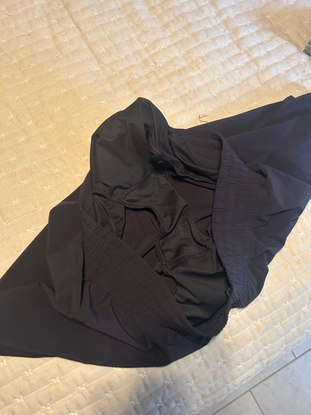 lululemon athletica Black Athletic Shorts Skort - Picture 5 of 7